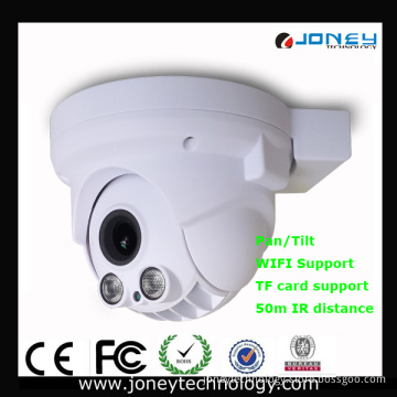 Fashionable Cloud 2 Megapixel 1080P WiFi Pan Tilt Dome IP Camera